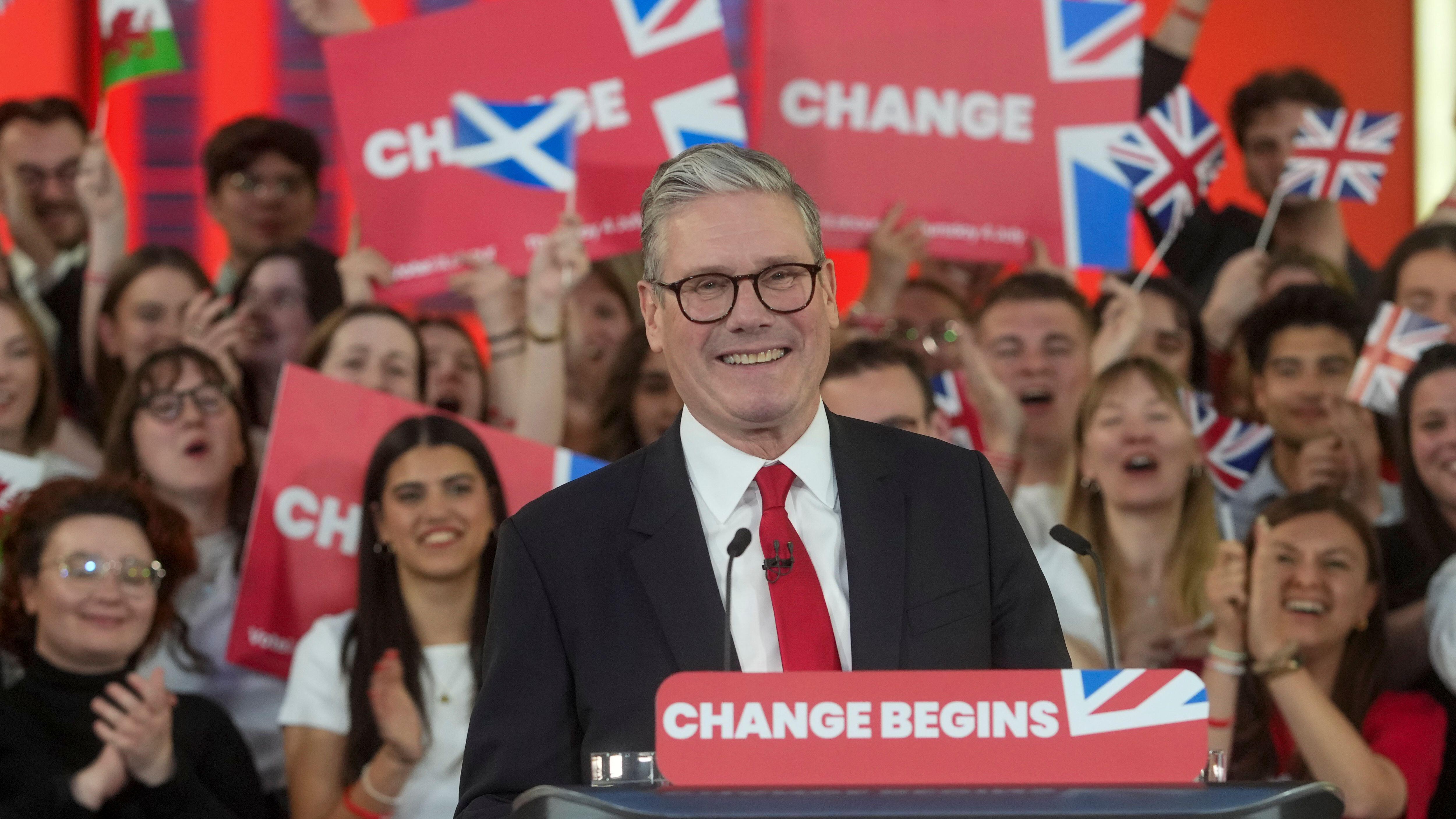 Sir Keir Starmer Is Next Prime Minister As Labour Win Election